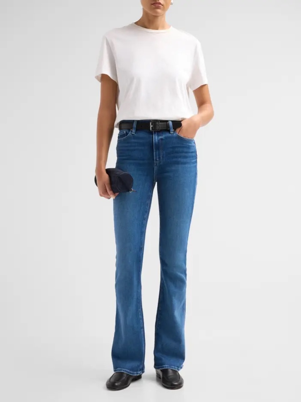NEW Paige Laurel Canyon High Rise Boot Jeans Womens Size 28